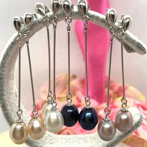 Natural Freshwater Pearl S925 Earrings